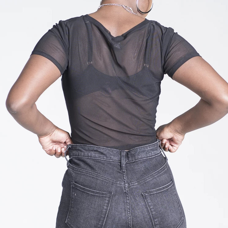 See Thru' Me Crop Top