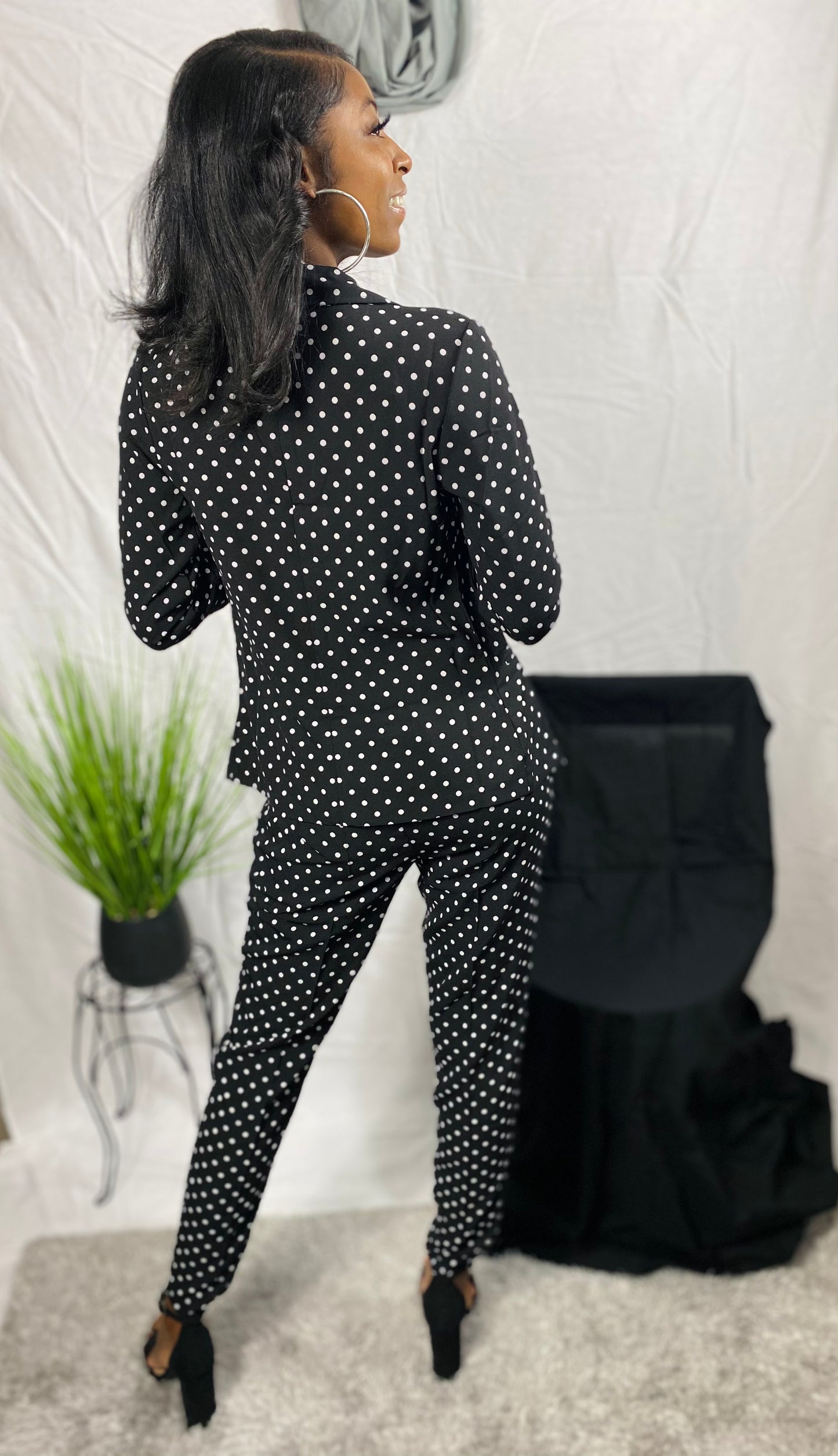 Polkadot Suit Set