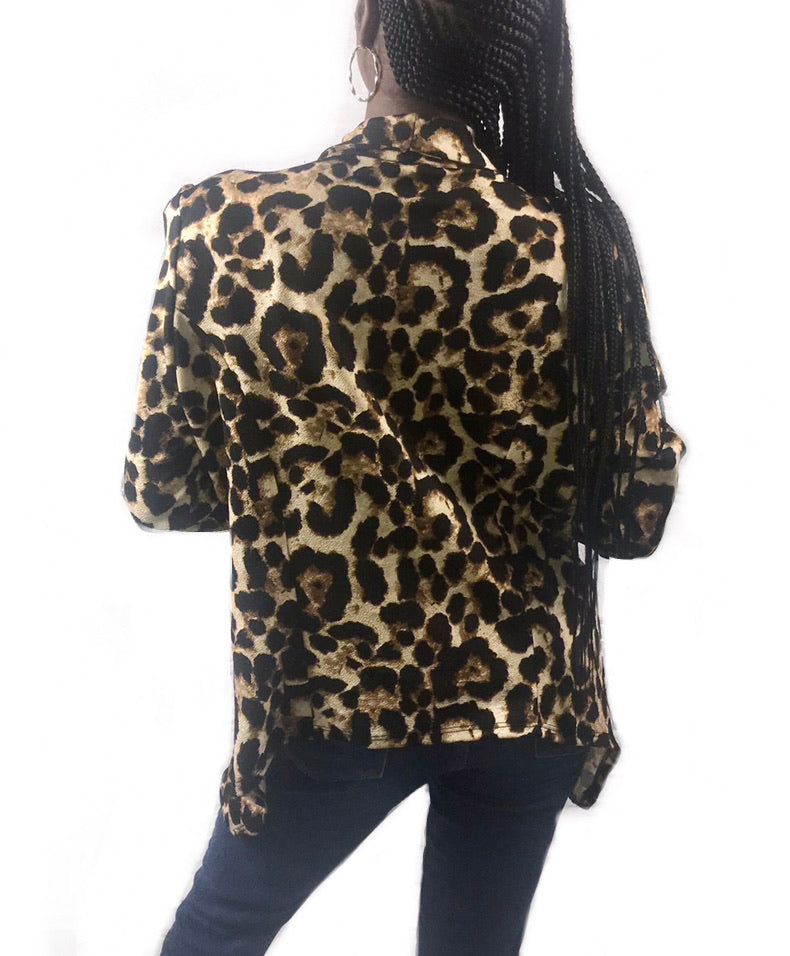 Animal Print Jacket