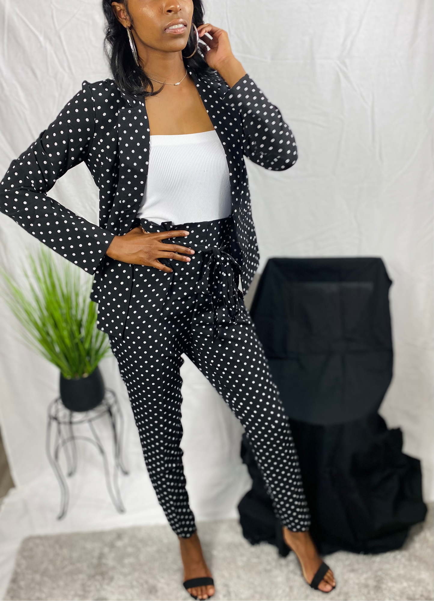 Polkadot Suit Set