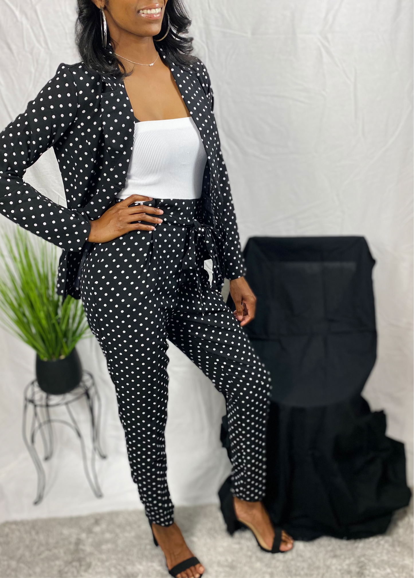 Polkadot Suit Set