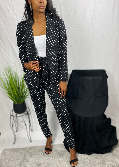 Polkadot Suit Set