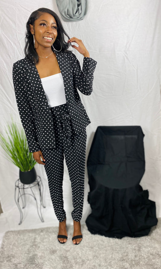 Polkadot Suit Set